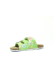 Richter Shoes Klapki w kolorze zielonym