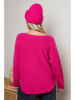 Plus Size Company Sweter "Calone" w kolorze różowym