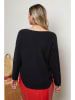Plus Size Company Sweter "Calone" w kolorze czarnym