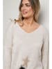 Plus Size Company Sweter "Corry" w kolorze kremowym