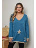 Plus Size Company Sweter "Corry" w kolorze niebieskim