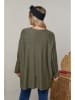 Plus Size Company Pullover "Daliah" in Khaki