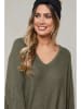 Plus Size Company Sweter "Daliah" w kolorze khaki