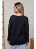 Plus Size Company Pullover "Elinor" in Schwarz
