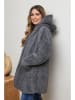 Plus Size Company Wintermantel "Itsak" lichtgrijs