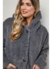 Plus Size Company Płaszcz zimowy "Itsak" w kolorze jasnoszarym