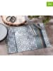 Calitex 4-delige set: placemats "Evora" kaki