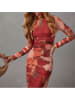 LA Angels Jurk rood/lichtroze