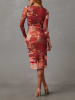 LA Angels Jurk rood/lichtroze