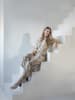 &Co Woman Jurk "Averie" beige/abrikooskleurig