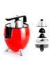 KITCHENCOOK Zitruspresse in Rot - (H)32,2 x Ø 44 cm