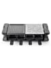KITCHENCOOK Raclette "Alpes" in Schwarz - (B)53,5 x (H)27 x (T)32,5 cm