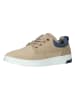 Bullboxer Leder-Sneakers in Beige