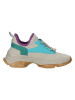 Steve Madden Sneakers in Taupe/ Blau/ Lila