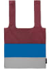 Remember Shopper "Ava" in Bordeaux/ Blau - (L)69 x (B)42,4 cm
