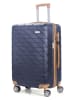 maison héritage PARIS Hardcase-Trolley "Saint Germain" in Dunkelblau - (B)34 x (H)55 x (T)22 cm