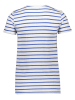 GAP Shirt blauw/wit