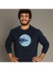 WOOOP Sweatshirt "Part whale" donkerblauw