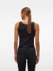 Vero Moda Top w kolorze czarnym