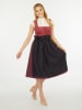 LIMBERRY Dirndl rood/zwart