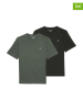 Marc O'Polo 2-delige set: shirts kaki/zwart