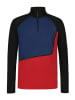 Icepeak Functioneel shirt  "Ebro" zwart/donkerblauw/rood