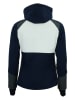 Peak Mountain Softshelljas "Ametis" donkerblauw/wit