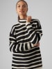 Vero Moda Sweter "Fabulous" w kolorze czarno-białym