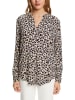 ESPRIT Bluse in Beige/ Schwarz