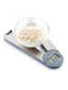 InnovaGoods Faltbare Küchenwaage in Silber/ Grau - (H)23,2 cm