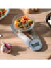 InnovaGoods Faltbare Küchenwaage in Silber/ Grau - (H)23,2 cm