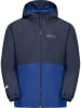 Jack Wolfskin 3in1-Winterjacke "Iceland" in Blau/ Dunkelblau