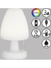FISCHER & HONSEL Lampa stołowa LED "Termoli" w kolorze białym - wys. 25 x Ø 15 cm