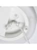 FISCHER & HONSEL Lampa stołowa LED "Termoli" w kolorze białym - wys. 25 x Ø 15 cm