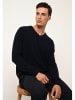 Just Cashmere Kaschmir-Pullover "Walt" in Dunkelblau