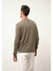 Just Cashmere Kaszmirowy sweter "Howard" w kolorze khaki