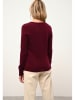 Just Cashmere Kaszmirowy kardigan "Katharine" w kolorze bordowym