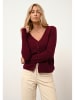 Just Cashmere Kaschmir-Cardigan "Norma" in Bordeaux