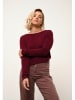 Just Cashmere Kaschmir-Pullover "Grace" in Bordeaux