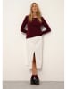 Just Cashmere Kaschmir-Pullover "Vivian" in Bordeaux