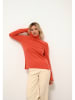 Just Cashmere Kaszmirowy golf "Lexie" w kolorze pomarańczowym