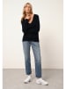 Just Cashmere Kaschmir-Pullover "Phoebe" in Dunkelblau