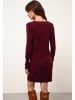 Just Cashmere Kaschmir-Kleid "Tracy" in Bordeaux