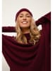 Just Cashmere Kasjmieren muts "Ginger" bordeaux