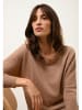 Just Cashmere Kaszmirowy sweter "Rebecca" w kolorze karmelowym