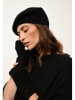 Just Cashmere Kaszmirowa czapka "Paris" w kolorze czarnym