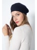 Just Cashmere Kasjmieren muts "Paris" donkerblauw