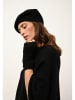 Just Cashmere Kasjmieren armstulpen "Bale" zwart