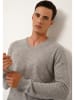 Just Cashmere Kasjmieren trui "Tom" grijs