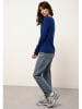 Just Cashmere Kaschmir-Pullover "Joyce" in Blau